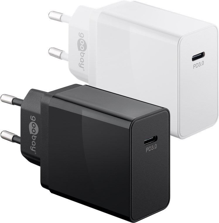 USB-C™ PD fast charger (25 W) black