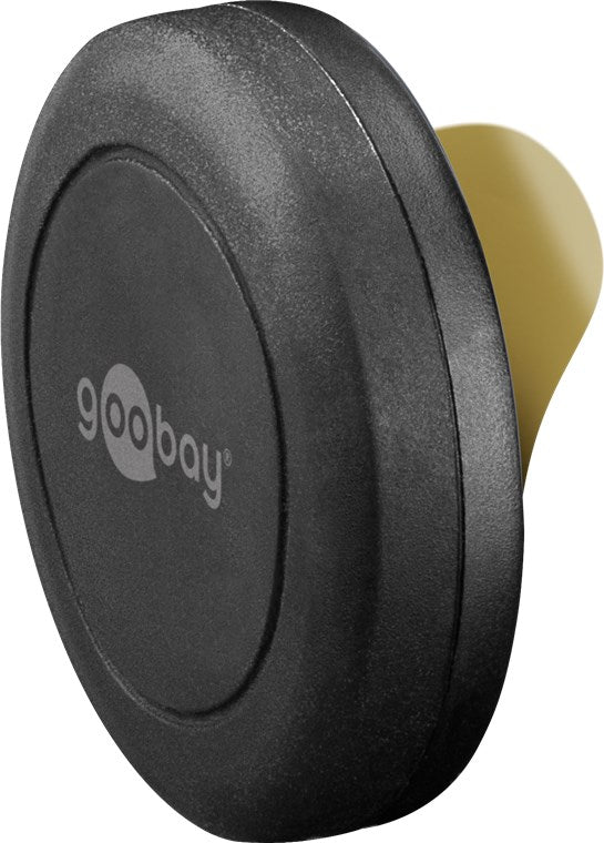 Universal magnetic holder, self-adhesive