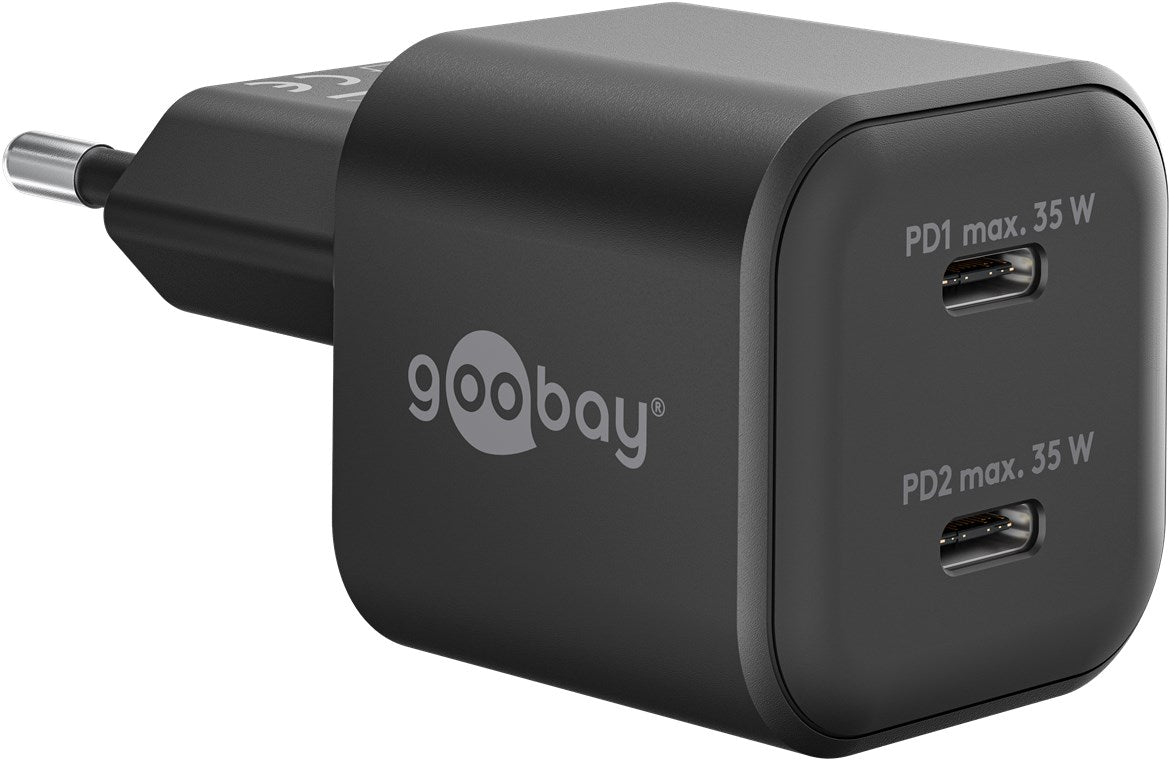 Twin Power Set 2x USB-C™-Ladegeräte (35 W), 2x USB-C™-Kabel