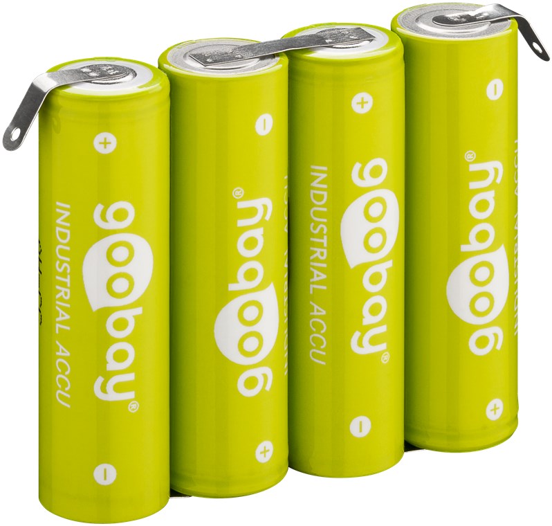 4x AA (Mignon) batteries - 2100 mAh