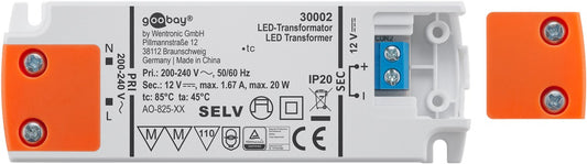 LED-Trafo 12 V (DC), 20 W