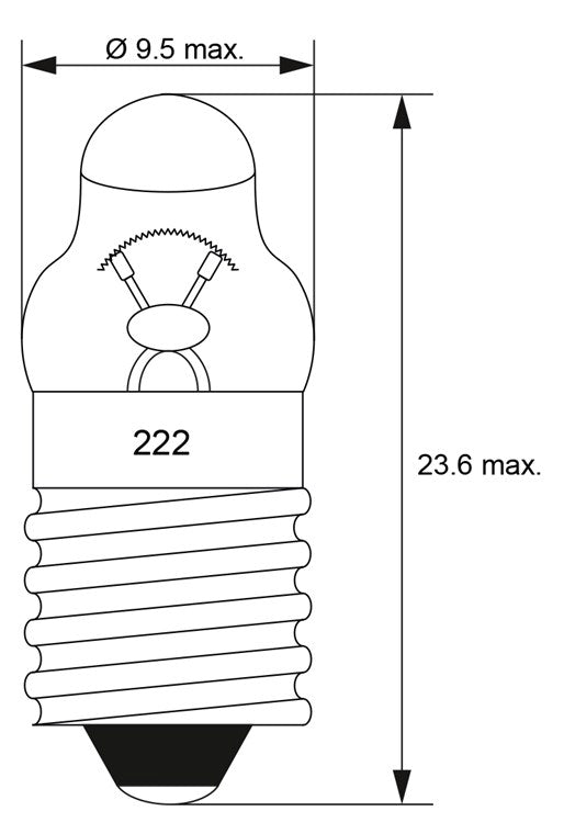 Taschenlampen-Spitzlinse, 1,55 W