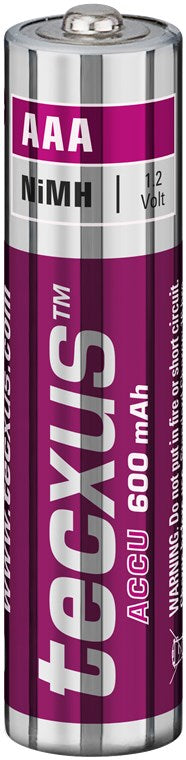 AAA (Micro)/HR03 Akku - 600 mAh, 4 Stk. im Blister