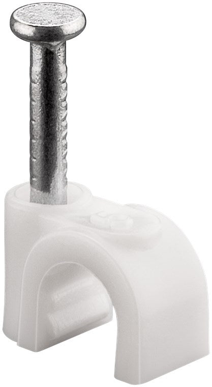 Kabelschelle 5 mm, weiß
