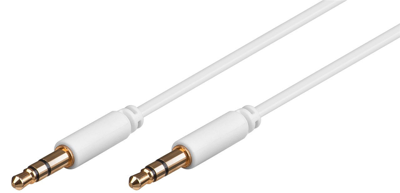 3.5 mm jack connection cable, gold-plated