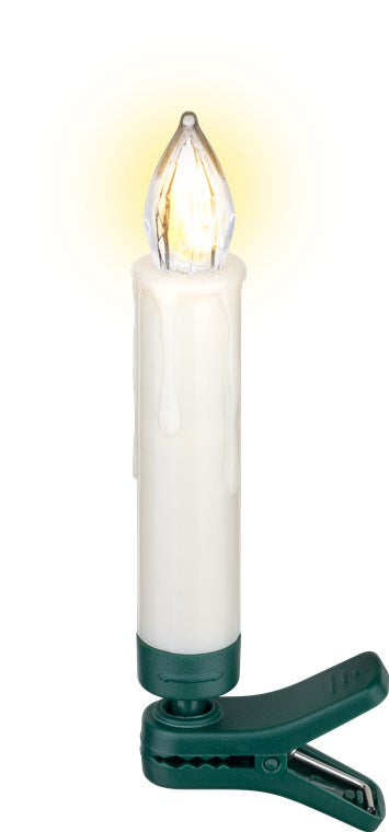 10 wireless LED Christmas tree candles