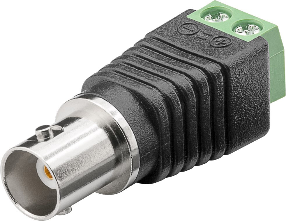 Terminal block 2-pin > BNC socket