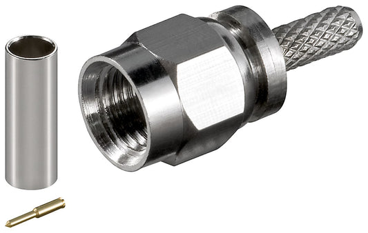 SMA crimp connector