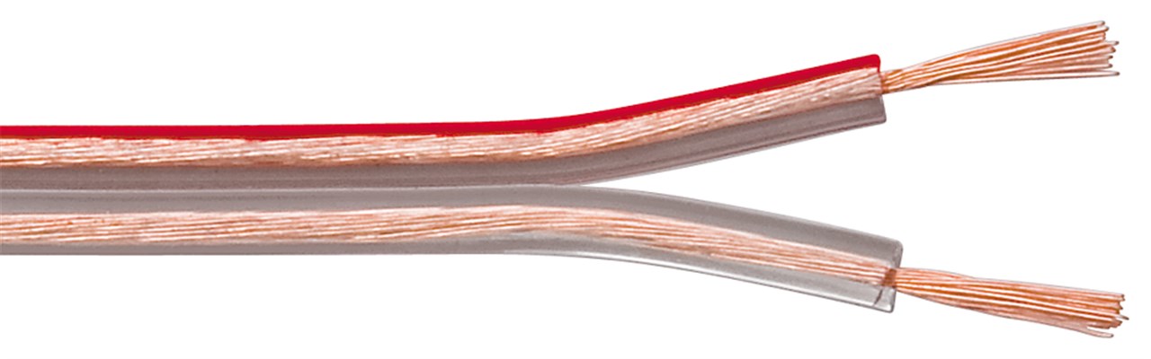 Speaker cable transparent CU