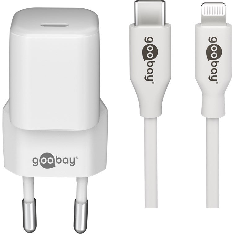 Lightning/USB-C™ PD Charging Kit Nano (20W)