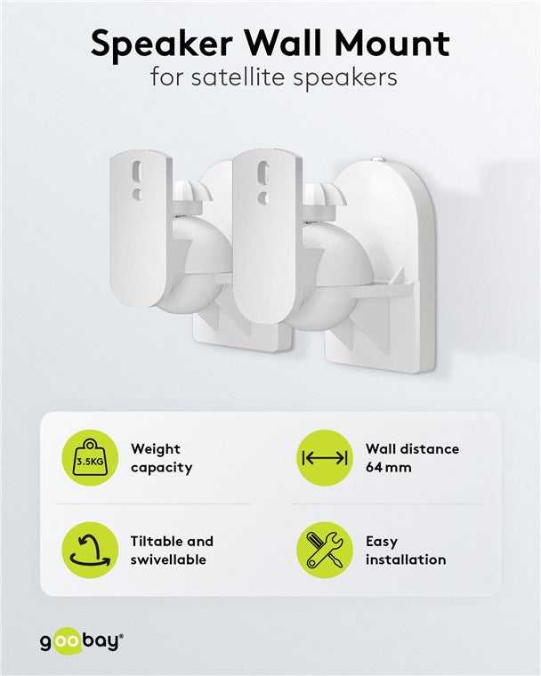 Speaker wall mount universal