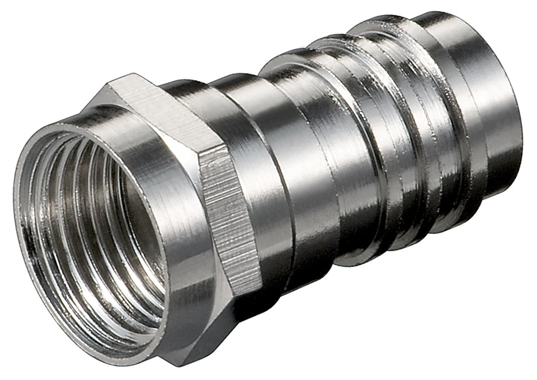 Kıvrımlı F konektörü 7,0 mm