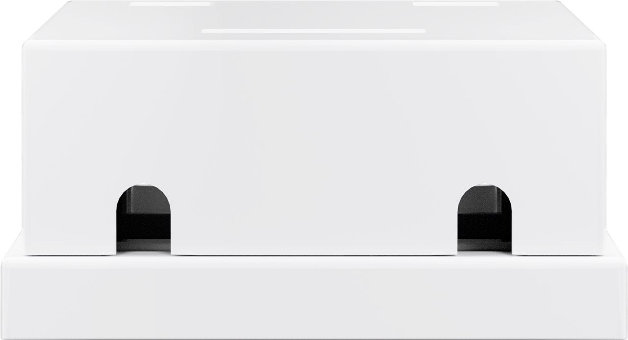 Keystone-Leergehäuse 2-port