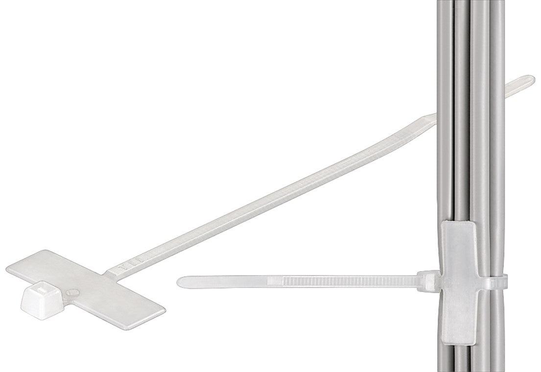 Cable ties with labeling field