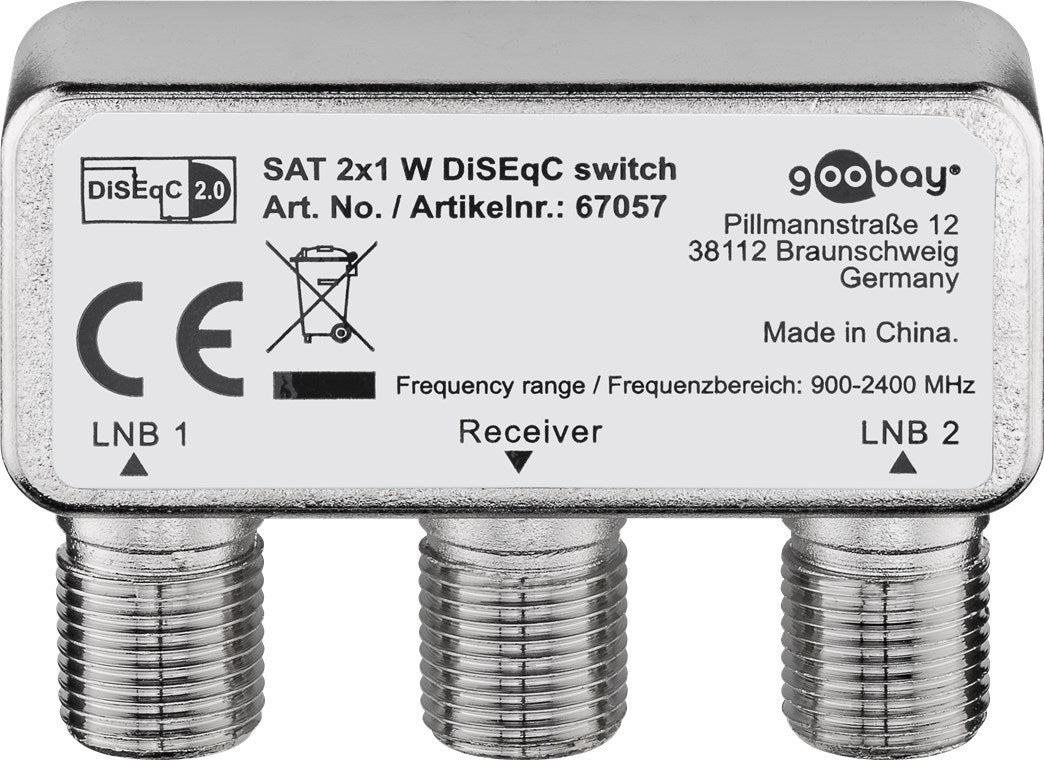 DiSEqC switch 2x1