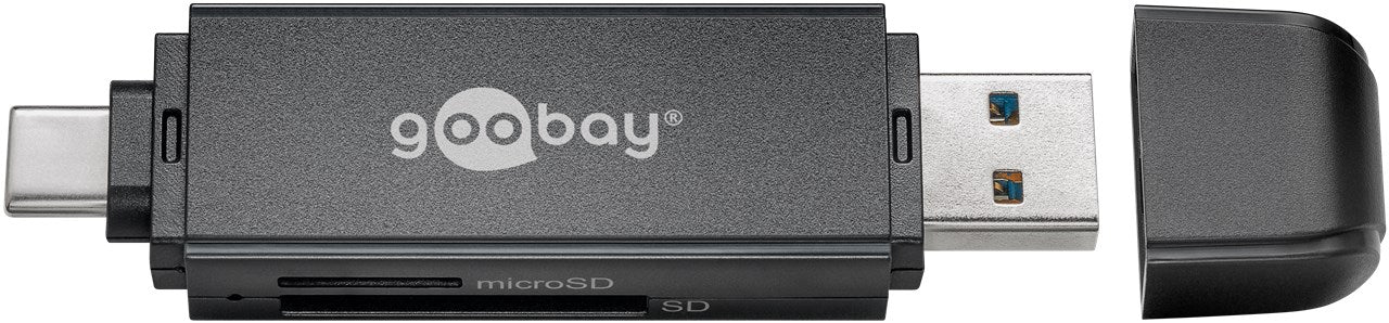 USB 3.0, USB-C™ 2in1 card reader