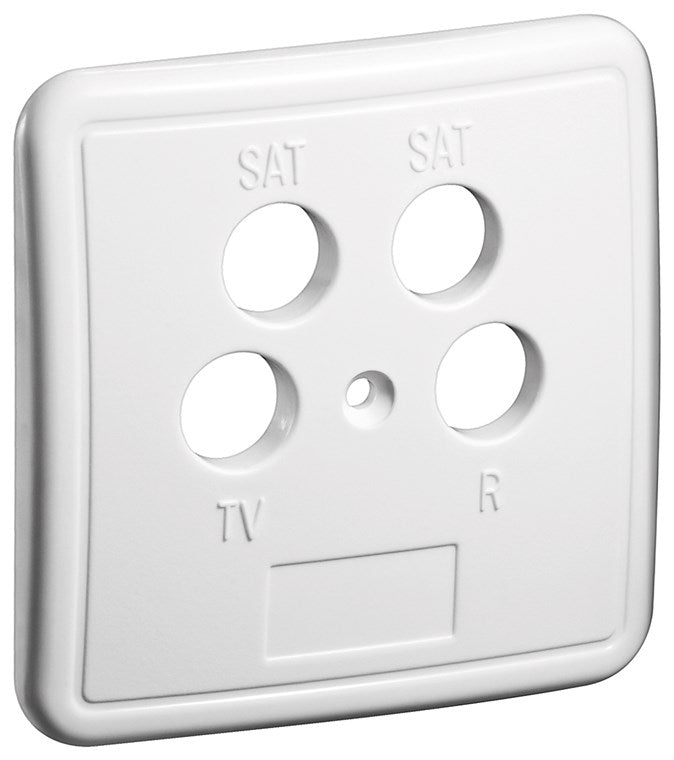 4-hole cover for antenna sockets