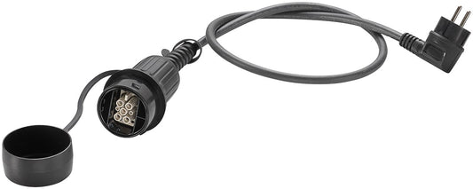 Universal protective contact charging adapter, up to 2.3 kW