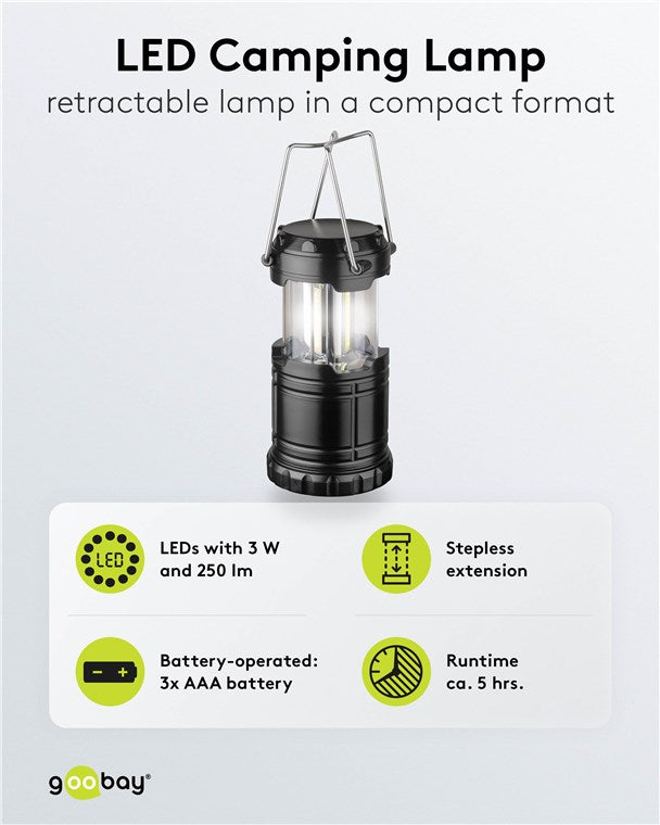 LED camping lamp High Bright 250