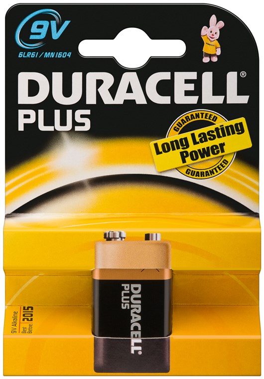 6LR61/6LP3146/9 V blok (MN1604) pil, 1 adet kabarcık