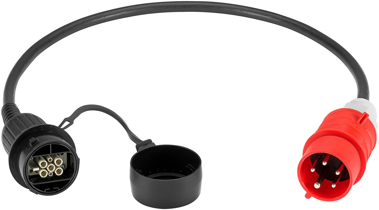 CEE universal charging adapter, up to 11 kW, 3-phase