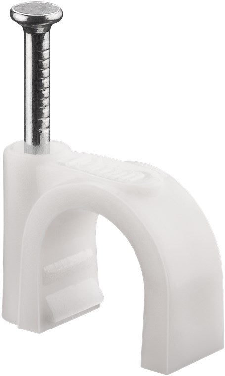 Kabelschelle 10 mm, weiß
