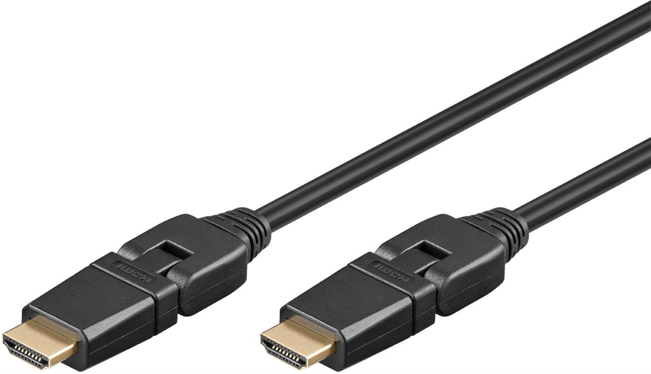 High-Speed HDMI™ 360° Cable with Ethernet (4K@60Hz)
