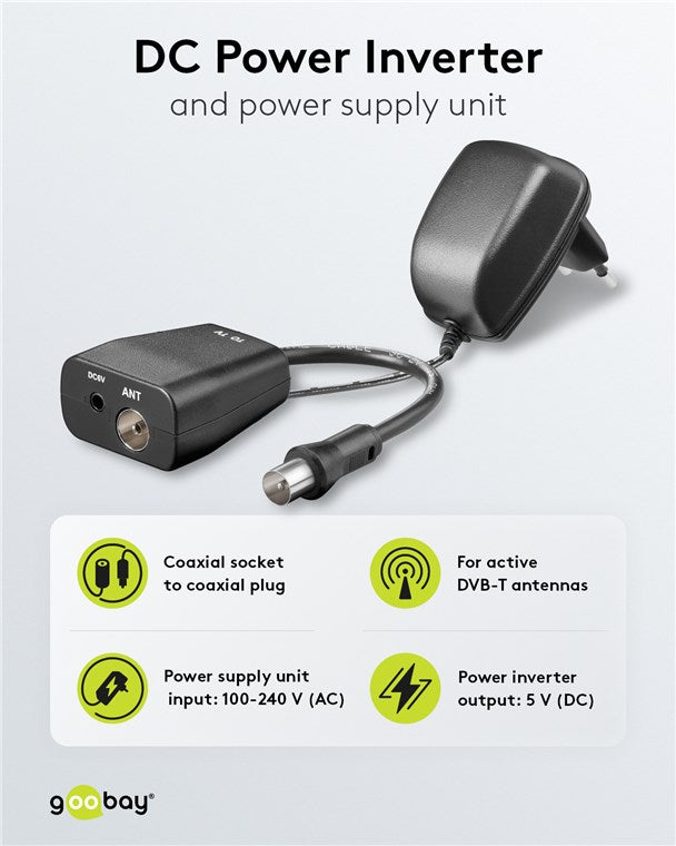 DC-Einspeiseweiche mit Netzteil