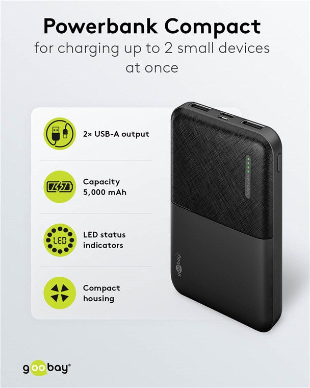 Powerbank 5.000 mAh