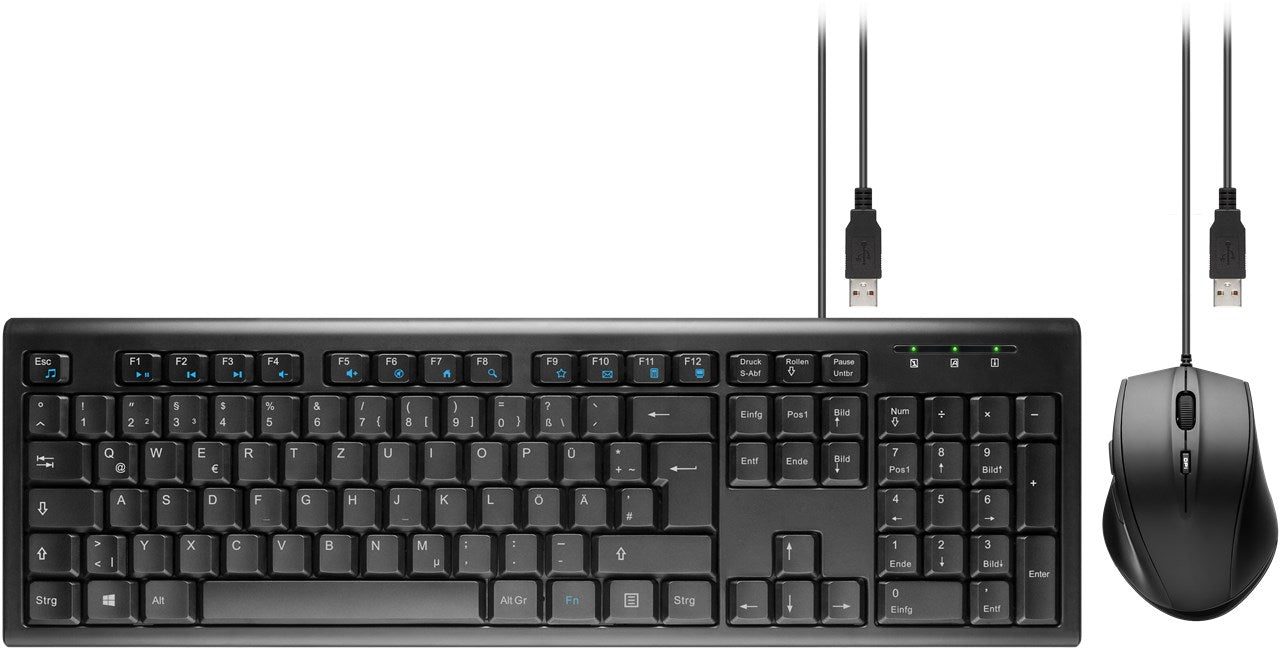 USB klavye fare seti