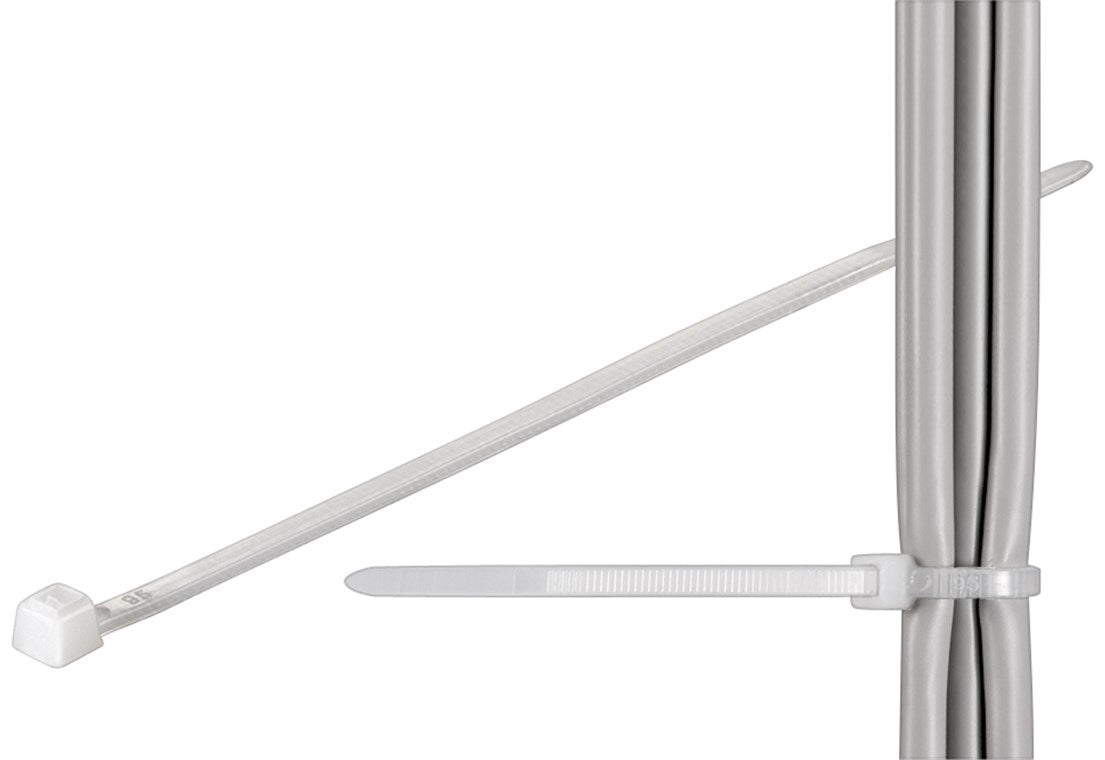 Cable ties, weatherproof nylon