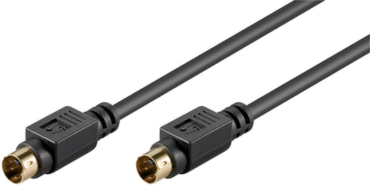S-Video connection cable, individually shielded
