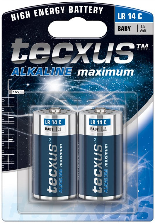 LR14/C (baby) battery, 2 pcs. blister