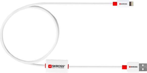 BUZZ Charge'n Sync alarm lightning cable, white