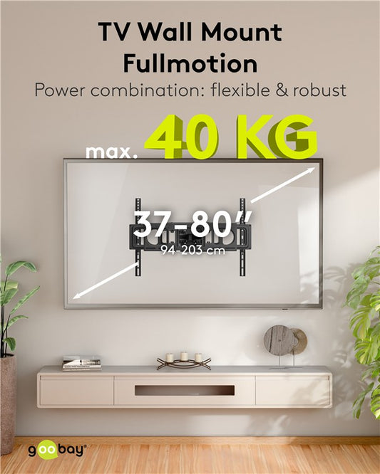 TV-Wandhalterung Basic FULLMOTION (L)