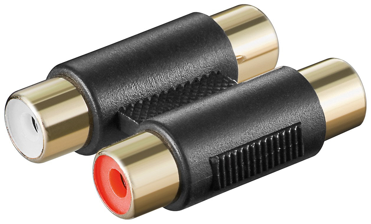 RCA ikili adaptör 2x soketten 2x sokete
