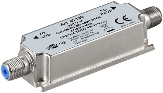 SAT/BK antenna amplifier 47 MHz - 2400 MHz