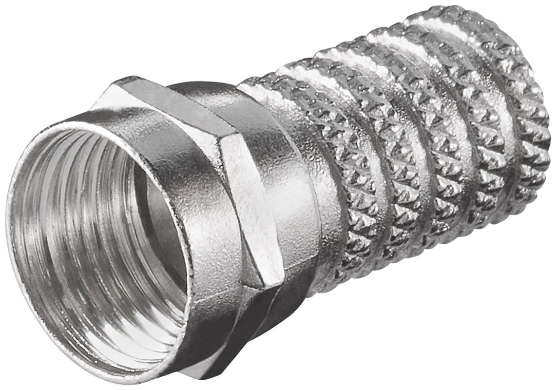 Çevirmeli F konnektör 6,0 mm