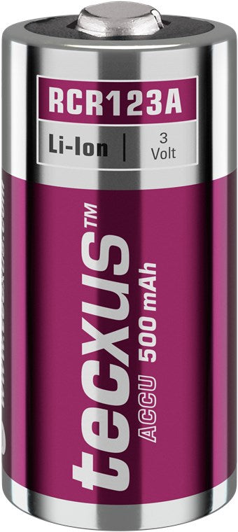 RCR123 Akku - 500 mAh, 4 Stk. im Karton