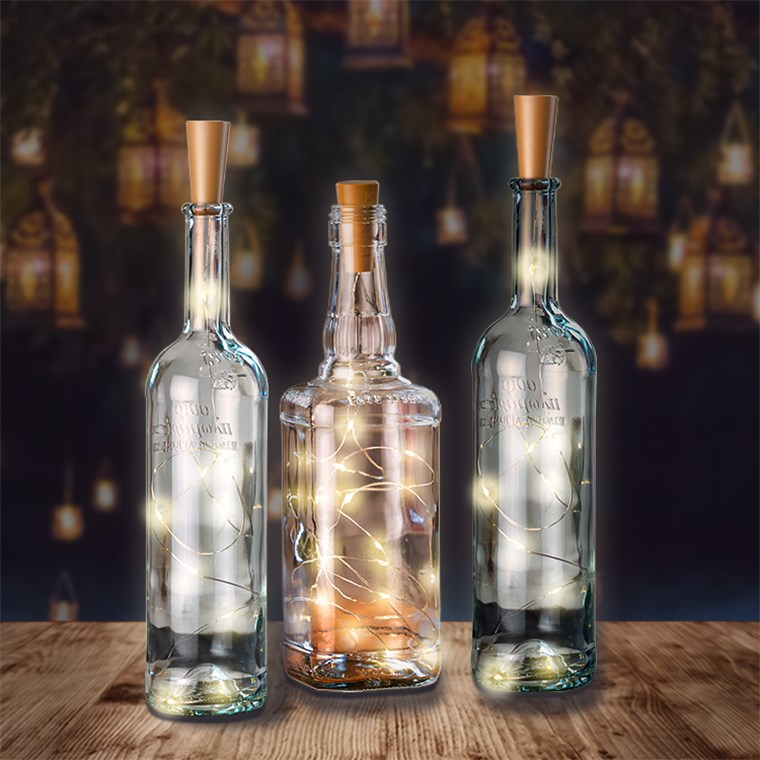 10 x 10 LED Bottle String Lights