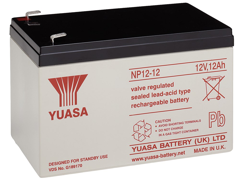 Kurşun akü 12 V, 12 Ah (NP12-12)