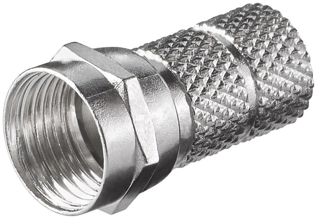 Çevirmeli F konnektör 6,5 mm