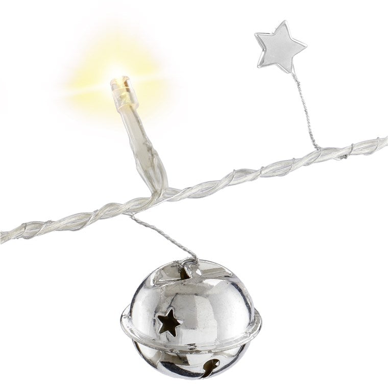 10 LED fairy lights “bells”