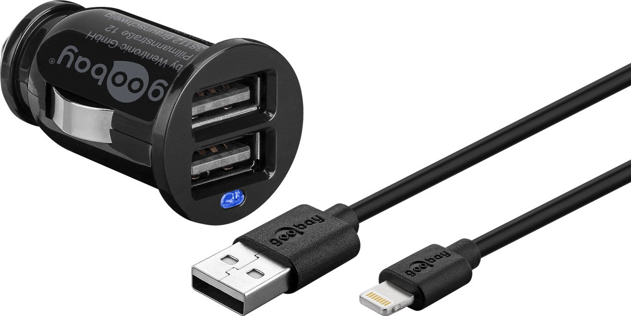 Apple Lightning Car Charging Kit (12W)