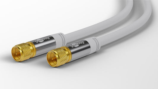 Satellite antenna cable (135 dB), 4x shielded