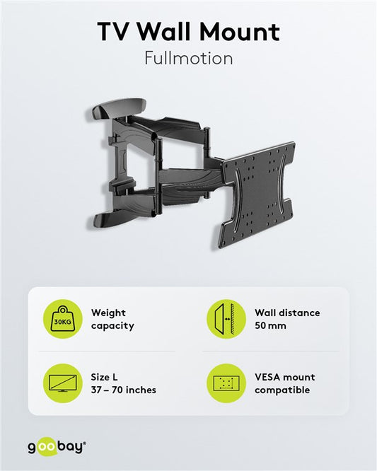TV-Wandhalterung OLED FULLMOTION (L)
