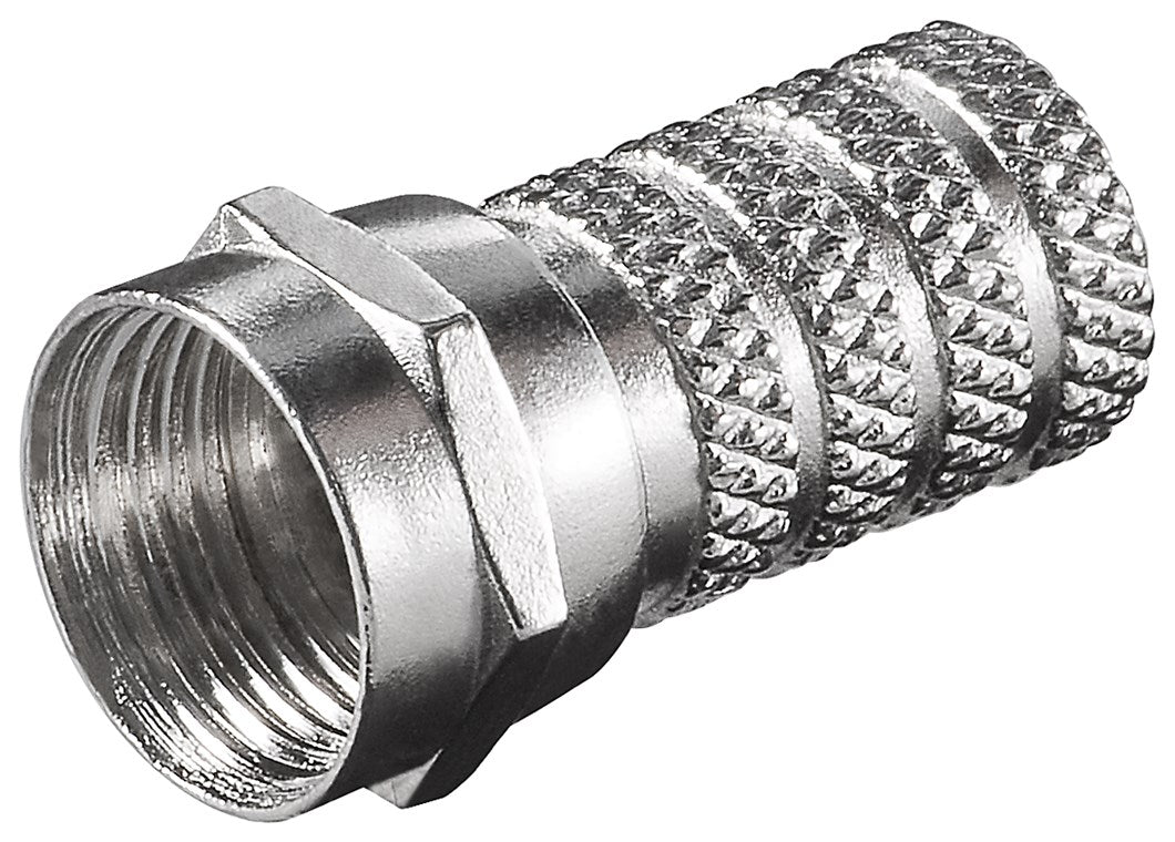 Çevirmeli F konnektör 4,0 mm