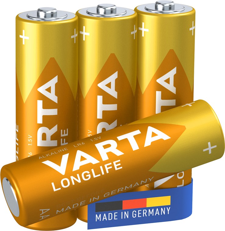 LR6/AA (Mignon) (4106) Batterie, 4 Stk. im Blister