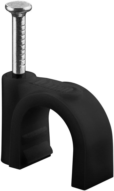 Kabelschelle 10 mm, schwarz