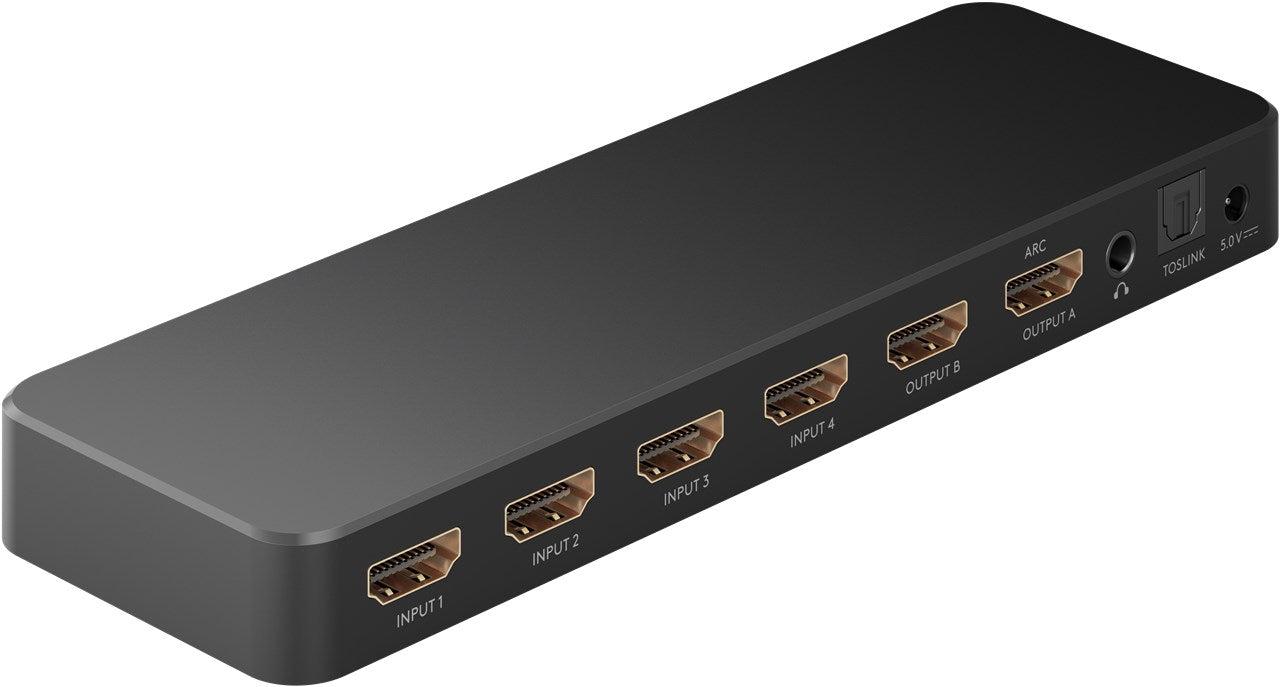 HDMI™ matrix switch 4 to 2 (4K @ 60 Hz)